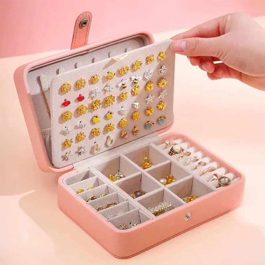Mini Button Jewelry Box