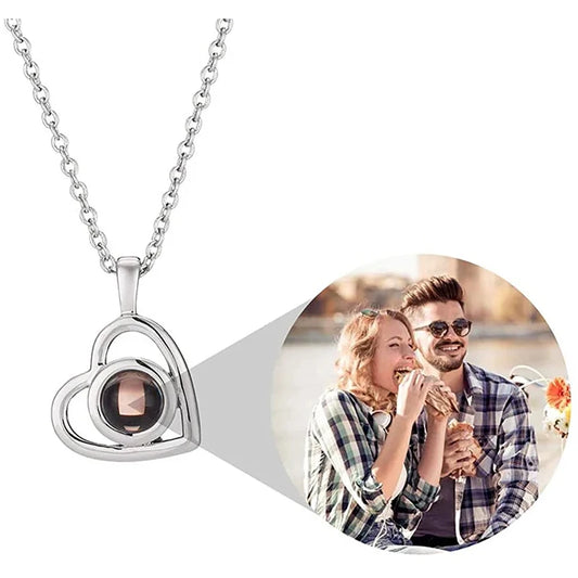 Custom Projection Photo Necklace